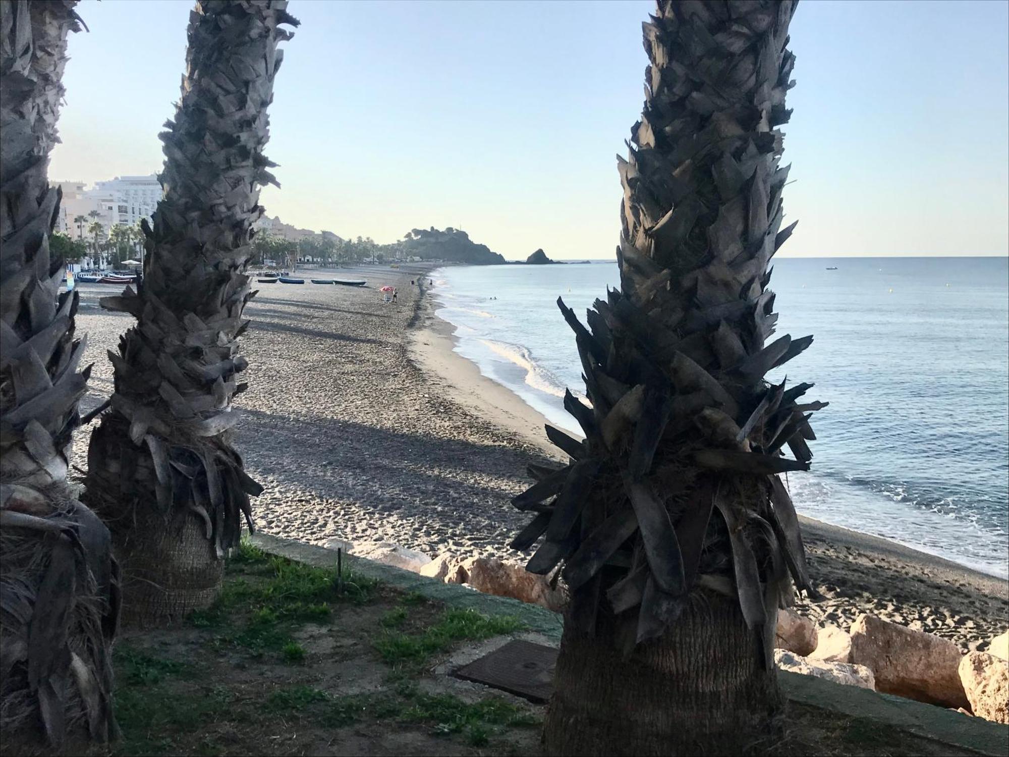 Apartamento 2 Dormitorios En Primera Linea De Playa San Cristobal Almuñécar Kültér fotó